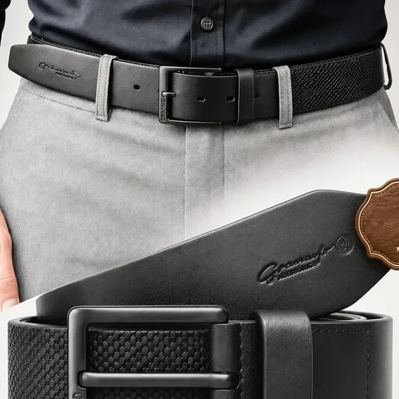 Cinto Em Couro Com Elástico Masculino Super Confortável Top