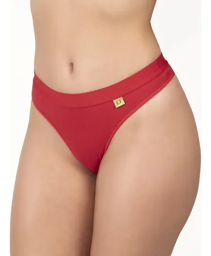 5 Calcinha Fio Dental Algodão Lisa Elástico Tanga Lingerie