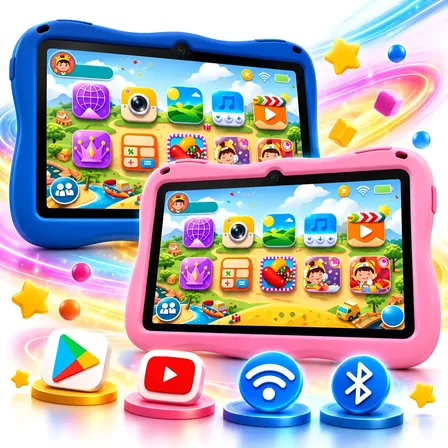 Tablet Infantil Deasytech 8gb 128gb Wi-fi Jogos Caneta D12