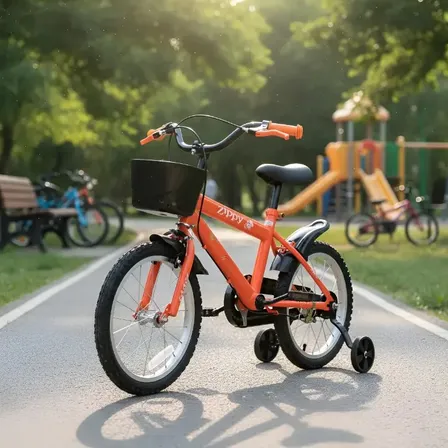 Bicicleta Infantil Aro 16 Com Rodinhas E Pneus De Borracha