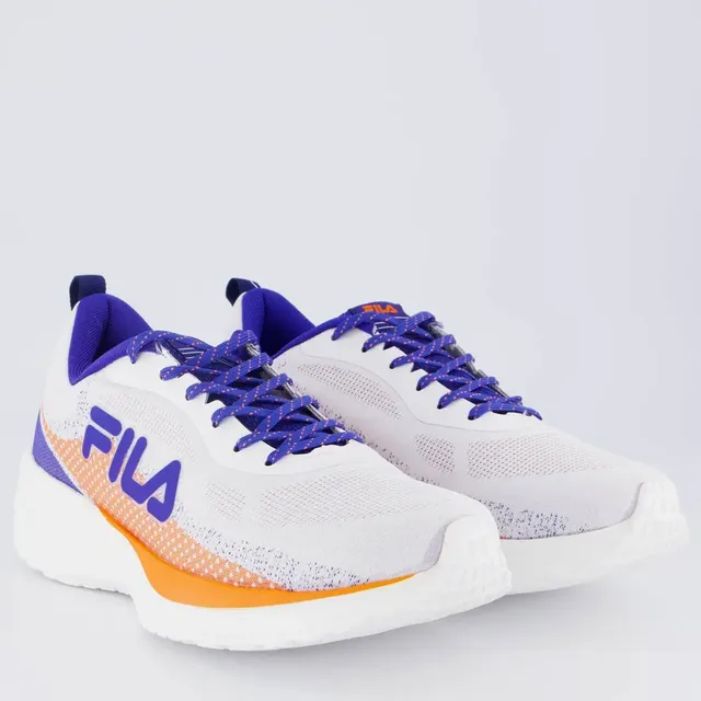 Tênis Fila Effecto 2 Branco E Azul