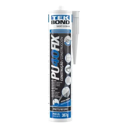 Pu40 Tekbond 387g Selante Profissional Construção Civil Cor