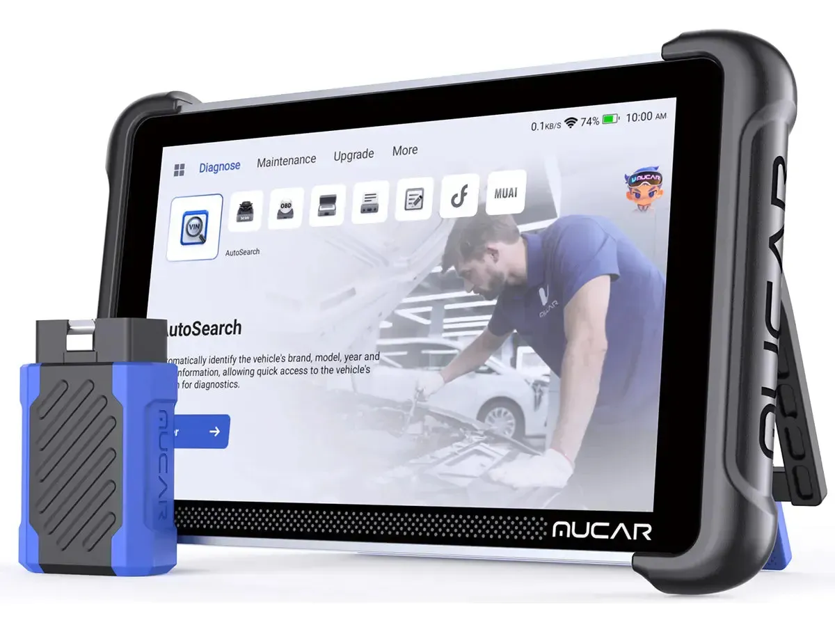Scanner Automotivo Mucar 892bt Bi-direcional 8 Polegadas