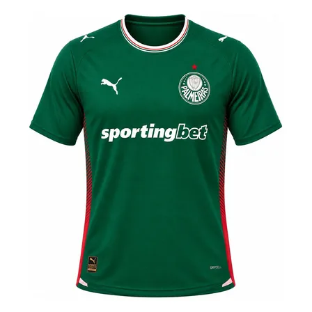 Camisa Palmeiras 2026/27 Masculina Jogo Torcedor