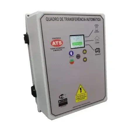 Painel De Transferência Automática De 50 A Com Ihm