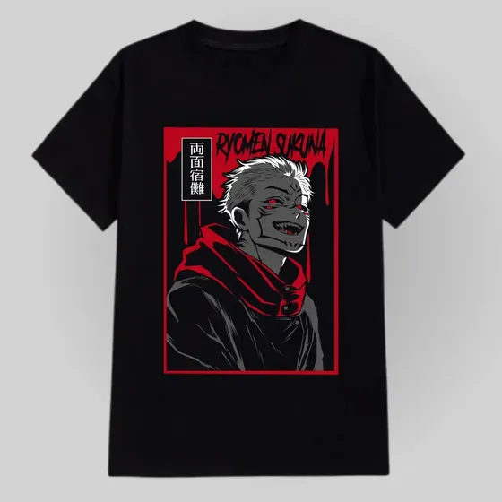 Camiseta Jujutsu Kaisen | Sukuna [unissex]