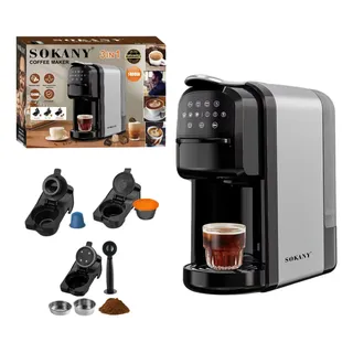 Cafeteira Elétrica Multibebidas Automática 3 Em 1 Capsulas