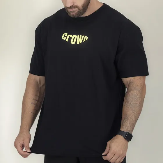 Camiseta Oversized Treino Musculação