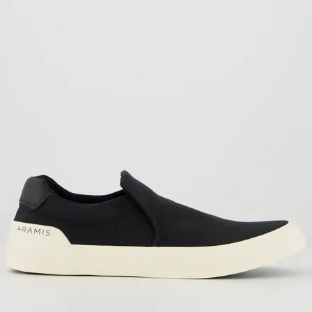 Tênis Aramis Daily Slip Canvas Preto