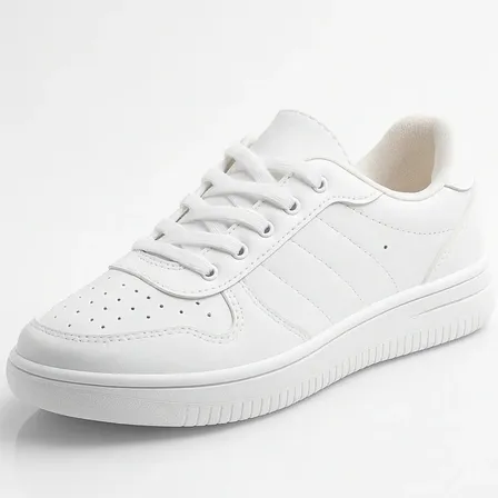 Tenis Casual Feminino Sneakers Branco Leve E Confortável