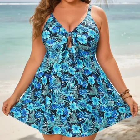 Maiô Biquini Plus Size Feminino De Duas Peças Com Bojo