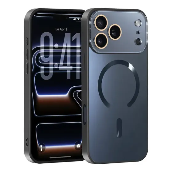 Capa Capinha Para iPhone 17 Pro Max/17 Pro Magsafe Anti Case