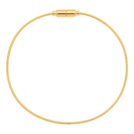 Pulseira Corda De Violão Fecho Imã Semijoia