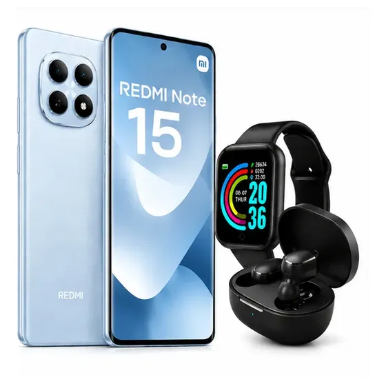 Xiaomi Note 15 256gb 8gb Dual Sim Com Brindes Fone E Relogio