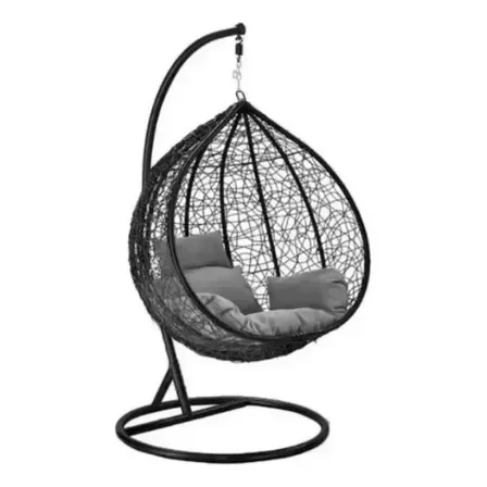 Cadeira Balanço Suspensa Design Italiano Suporte Jardim