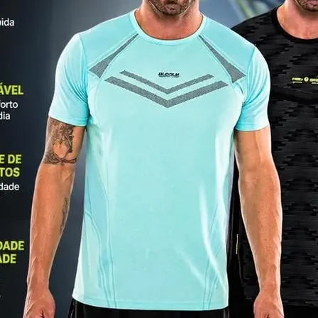 Kit Com 3 Camisetas Dry Fit Masculino Treino Moda Premium