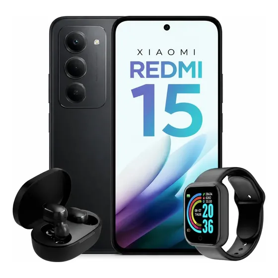 Xiaomi Redmi 15 256gb 8gb Ram Dual Sim 4g Global + Brindes