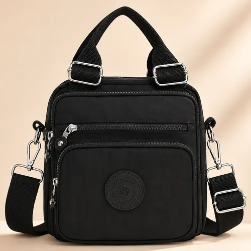 Bolsa Feminina Transversal Mini Mochila Impermeável Nylon
