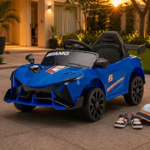Carro Elétrico Power Ride 6v - Azul