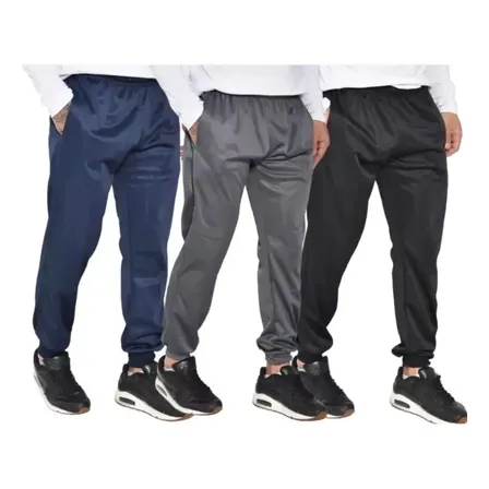 Kit 3 Calça Masculina Academia Corrida Slim Chimpa Esporte