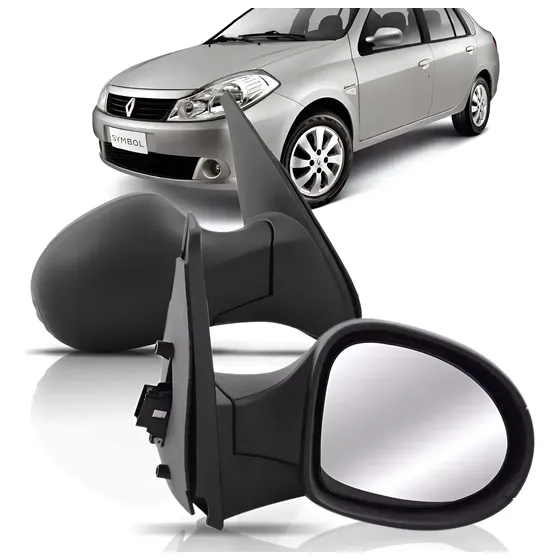 Retrovisor Renault Symbol Elétrico 2009 A 2011