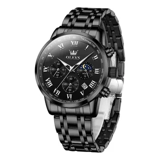 Relógio Masculino Olevs 5529 A Prova D'água Luminoso