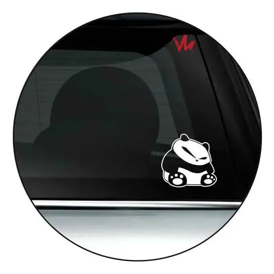Adesivo Bad Panda Jdm Euro Look Turbo Aspirado Sticker Bomb