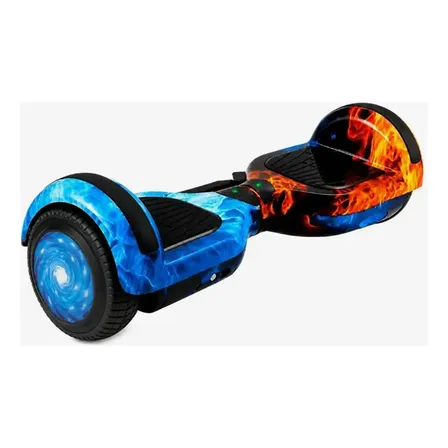 Skate Hoverboard Elétrico Led Música Infantil Adulto