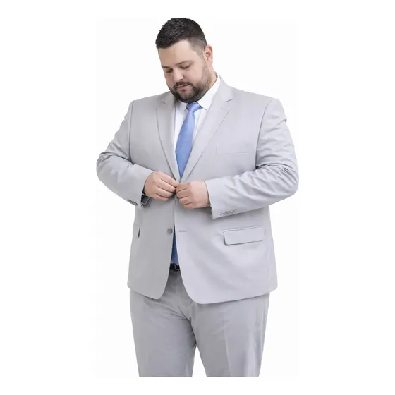 Terno Plus Size | Microfibra Premium Masculino