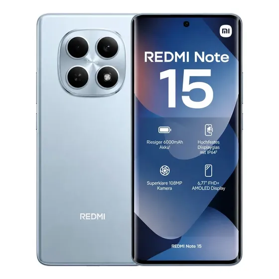 Celular Xiaomi Redmi Note 15 256gb 8gb Ram Lançamento 2026
