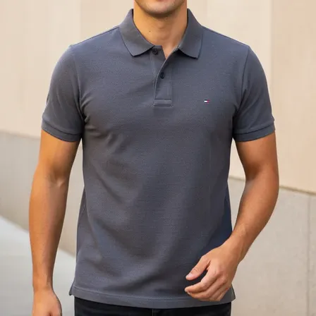 Camisa Polo Tommy Hilfiger Masculina Original Piquet