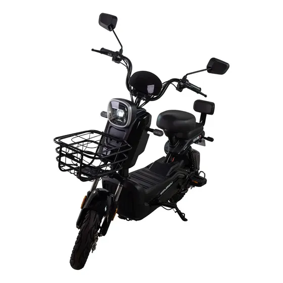 Bicicleta Elétrica Wehawk Wx-06 Chumbo Preta