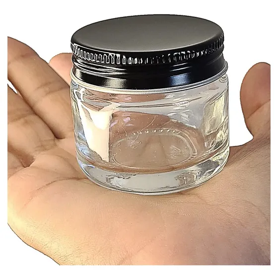 40 Potes Vidro Tampa De Alumíno P Brigadeiro De Colher 30ml