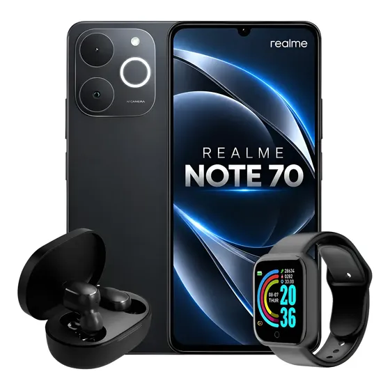 Realme Note 70 256gb 8gb Ram 6300mah 4g Global + Brindes