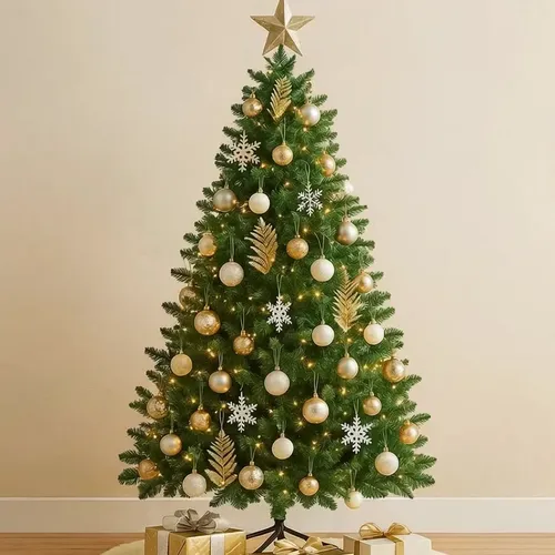 Árvore De Natal Pinheiro 1,80m 720 Galhos - Verde