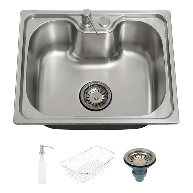 Cuba Gourmet Para Cozinha Aço Inox 201 50x40cm Nawa Prata - Pingoo.casa
