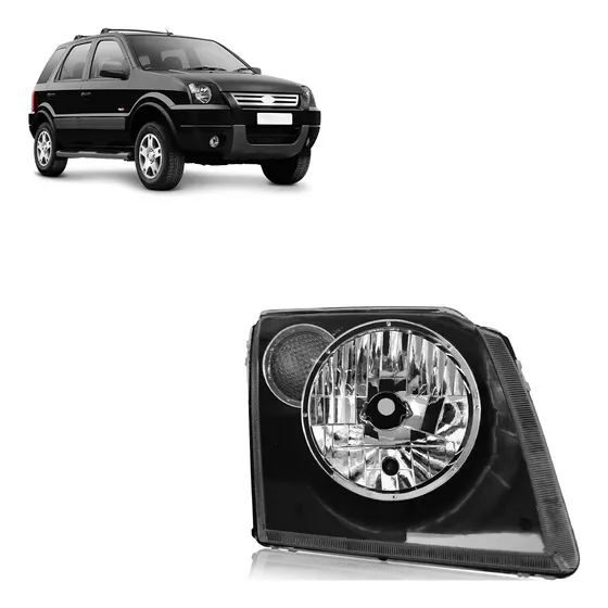 Farol Ecosport 2007 2006 2005 2004 03 Pisca Cristal