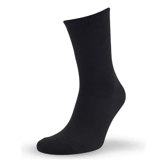 Kit 12 Pares Meia Cano Alto Algodão Adulto Unissex
