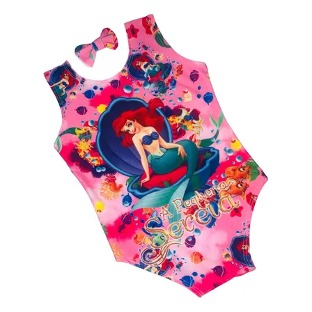 Maiô Body Infantil Personagens Menina Praia Piscina