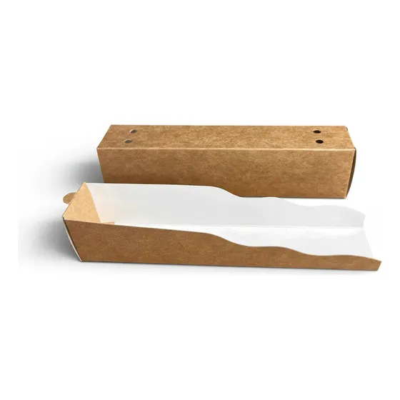 Kit Embalagem Interna+externa Churros Gourmet 500un