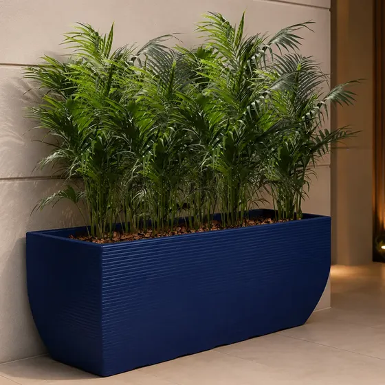 1 Vaso Jardineira Plantas Naturais E Artificiais 100x40