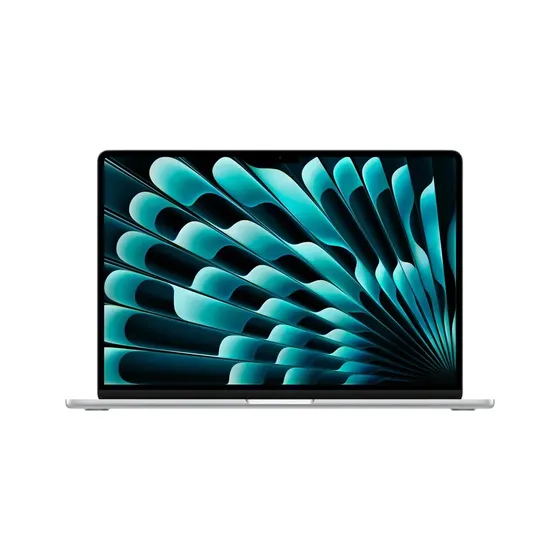 MacBook Air de 15 polegadas: Chip M5, CPU de 10 núcleos, GPU de 10 núcleos, Neural Engine de 16 núcleos, 512GB - Prateado - Distribuidor Autorizado