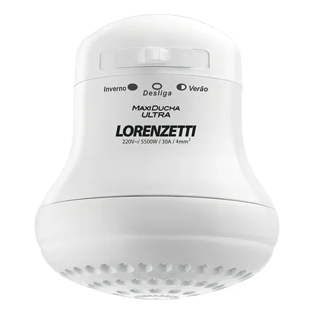Chuveiro elétrico Maxi Ducha Ultra Lorenzetti 3200W cor Branco