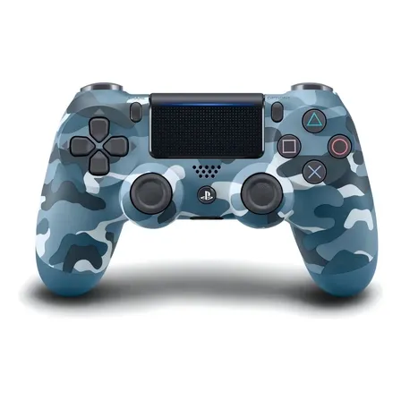 Controle Joystick Sem Fio Sony Playstation Dualshock 4 Wireless Controller Camo Azul