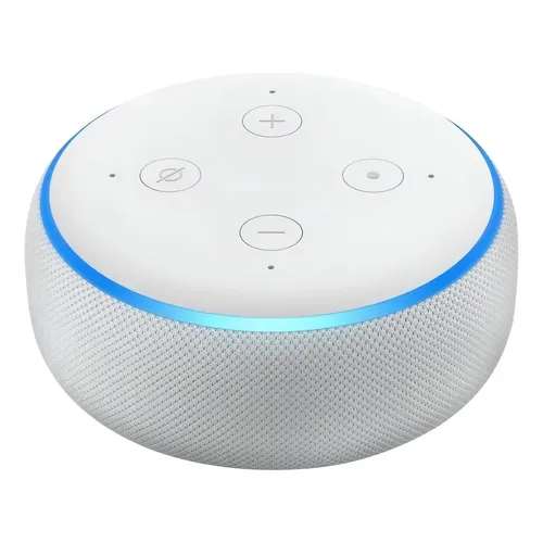 Amazon Echo Dot 3rd Gen com assistente virtual Alexa - sandstone