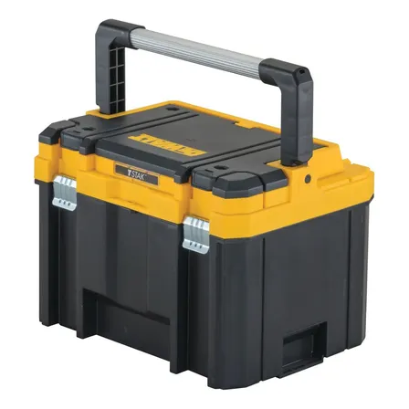 Caixa De Ferramentas De Metal Dewalt Dwst17814 Capacidade De Carga 30kg Preto