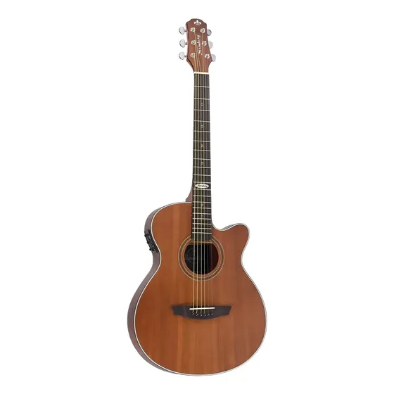 Violão Eletroacústico Strinberg SA200C Black Cordas Metal Fosco