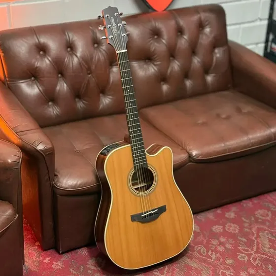 Violão eletroacústica Takamine G Series GD20CE NS GD20CE NS para destros natural ovangkol acetinado