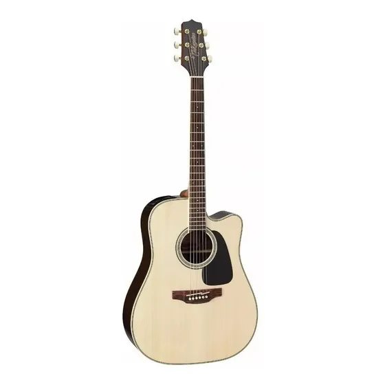 Violão Takamine GD51CE N TP-4TD G Series Dreadnought Eletroacústico Natural Gloss Tampo Spruce Sólido Black Walnut