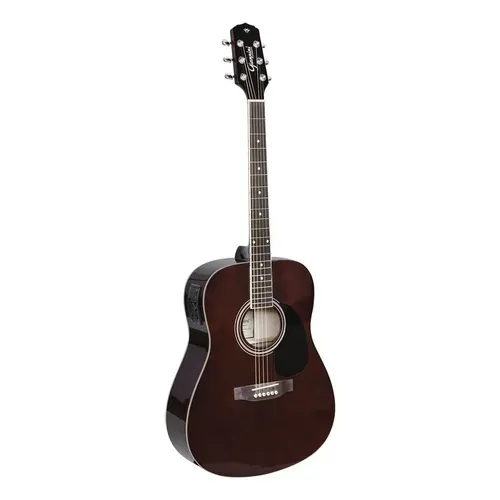 Violão Eletroacústico Giannini GD-1 EQ Folk Translucent Dark Wine 6 Cordas